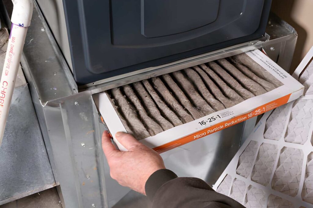 heater filter replacement